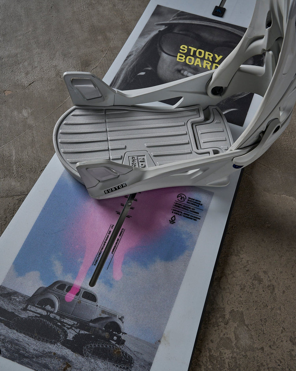 adjusting new burton snowboard bindings Kids' Step On Grom 2026 Focus Boardshop the Push Button for Step On bindings is perfect for releasing your rear binding with less bending How to Mount Snowboard Bindings