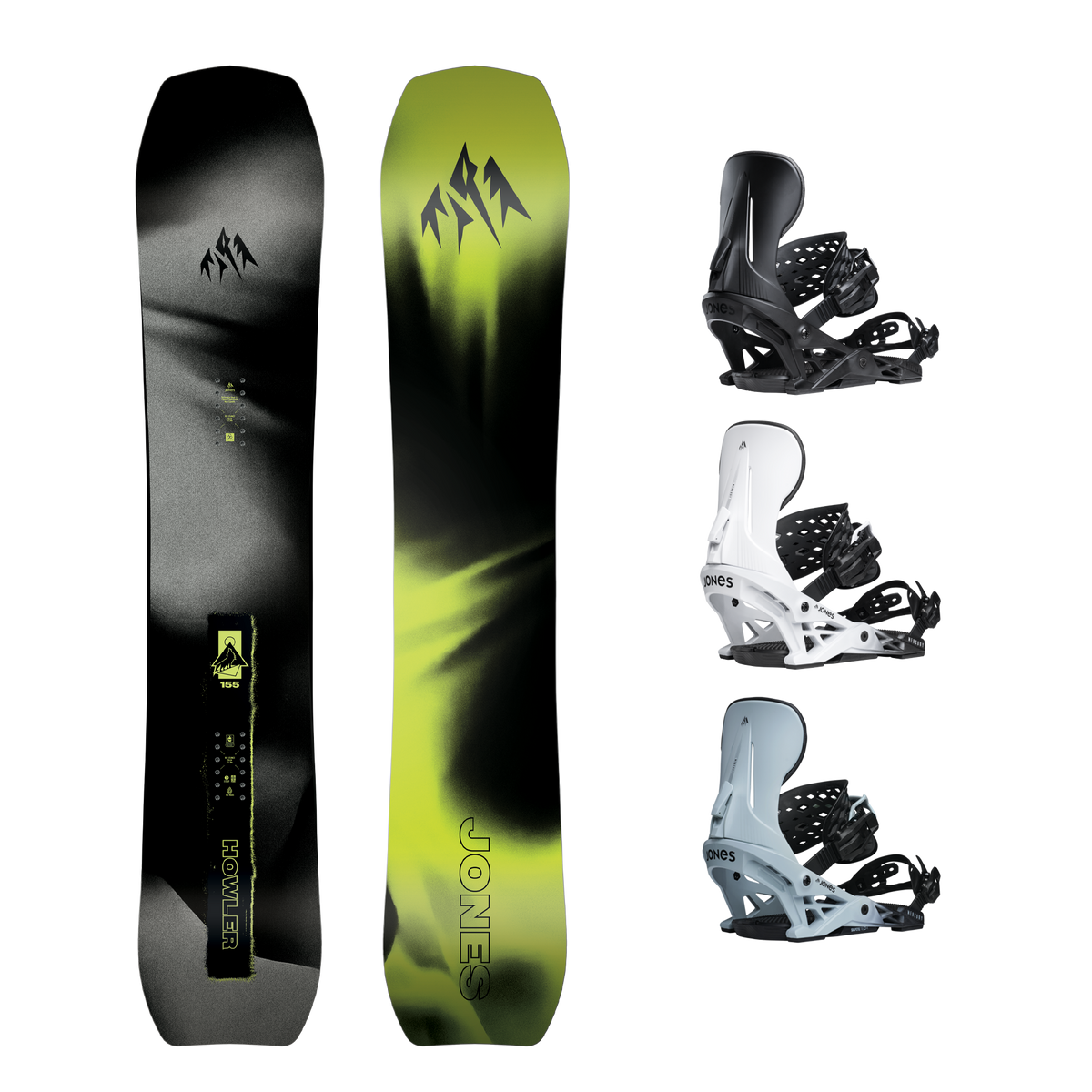 Jones Howler Snowboard + Jones Mercury Binding Package 2026 – THE