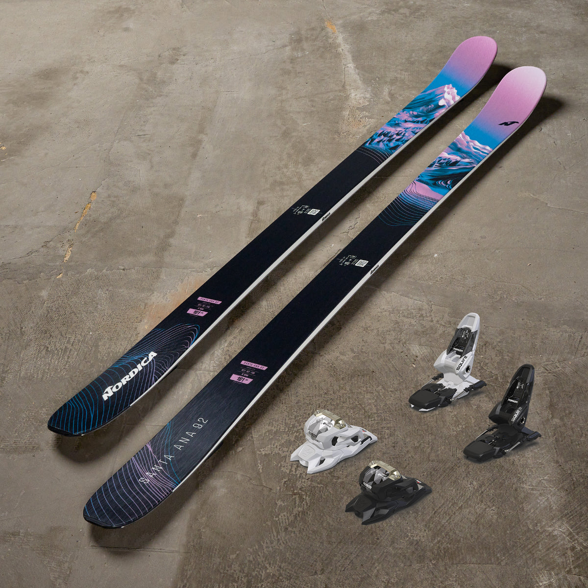 Nordica Santa Ana 92 Skis w/ Marker Squire 11 Bindings 2027