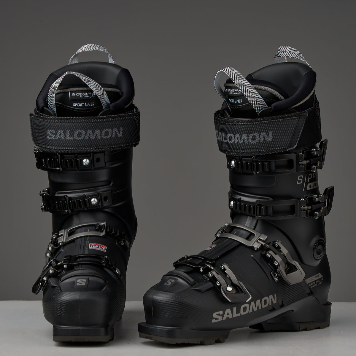 https www.evo.com outlet alpine-ski-boots salomon-quest-pro-110 Salomon S/Pro Alpha 110 Ski Boots 2026