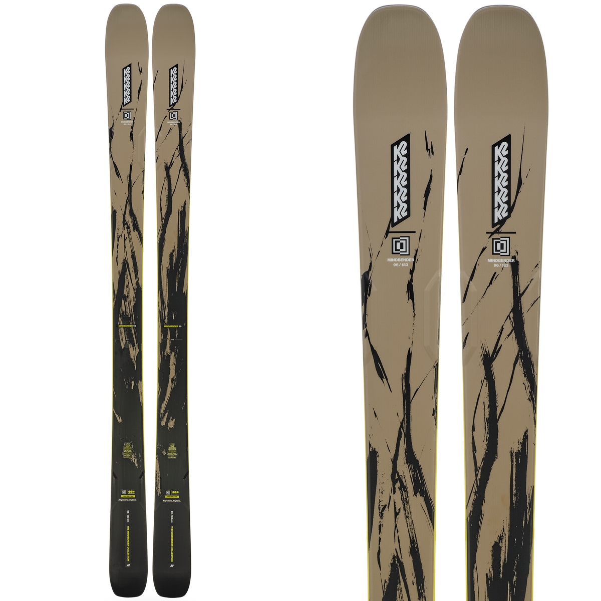 buy k2 ski Mindbender 88 Skis 2027 176 these skis provide remarkable control thanks to a 90mm waist width and an 18m turning radius K2 Women's Mindbender 89Ti Skis