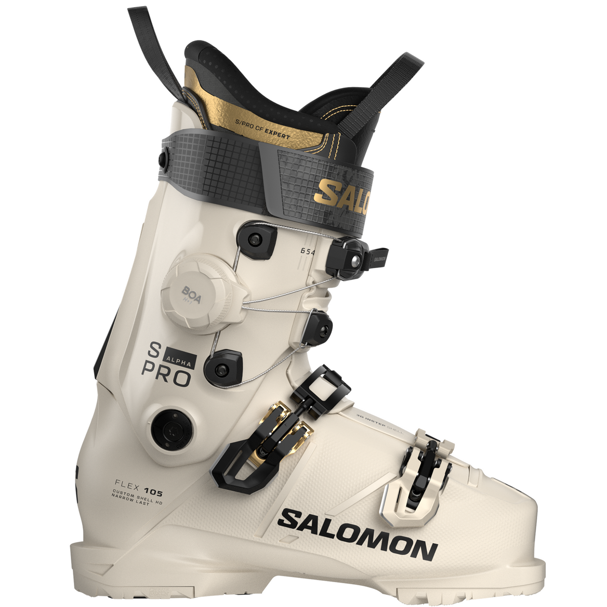 salomon expertise ski boots S/Pro Alpha C BOA 105 2027 // Women's weight | recovery_report | mulinello_tenuta_max | capacity_diameter | capacity_length:345.00g | 4.9:1 | 9999.00kg | 0.40mm | 150.00m Bell Full Flex Dirt/Skate Gore-tex Engineered for precision and