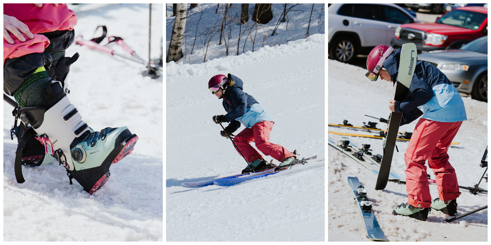 TSM, The Ski Monster, skiing, ski test, ski demo, Ladies Day, Lady Monsters, Goldbergh, Sunapee, winter, snow, New Hampshire, gear test