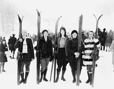Skiing in the 1930s