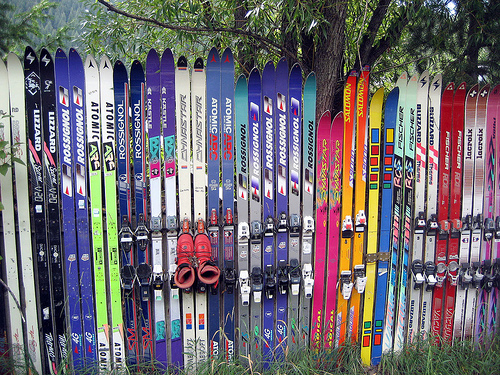 Tips for skiing on shaped skis