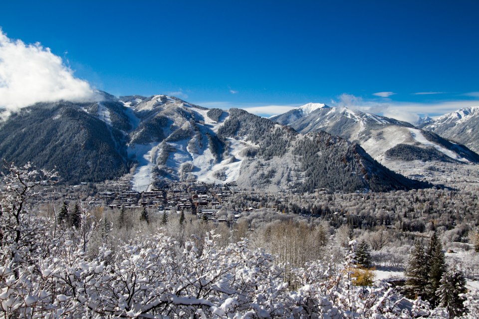Aspen, Snowmass, Colorado, Early Season Snow, October Snow