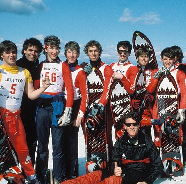 Burton Snowboard Team Throwback