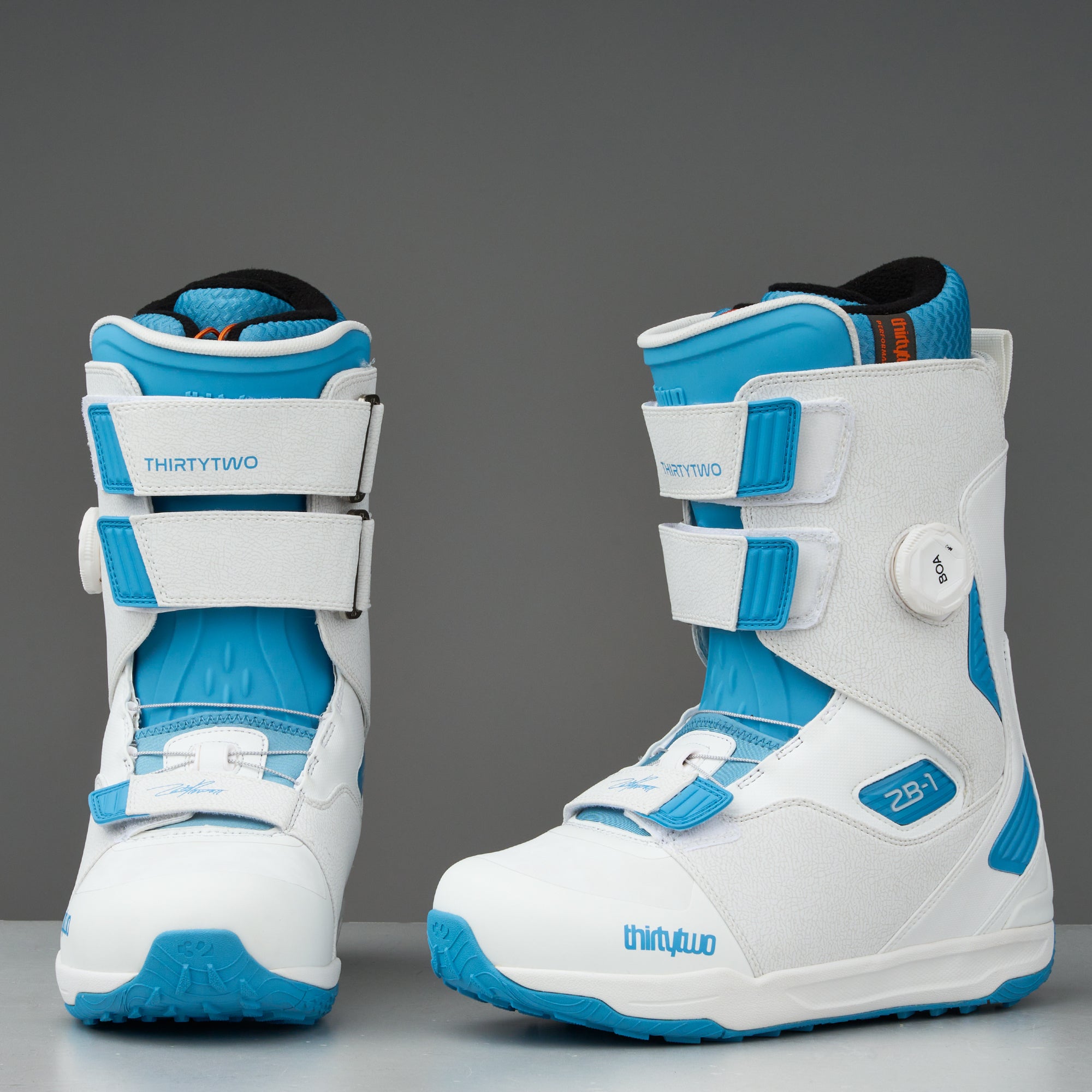 ZB - 1 Boa x Zeb Powell Boots White/Blue