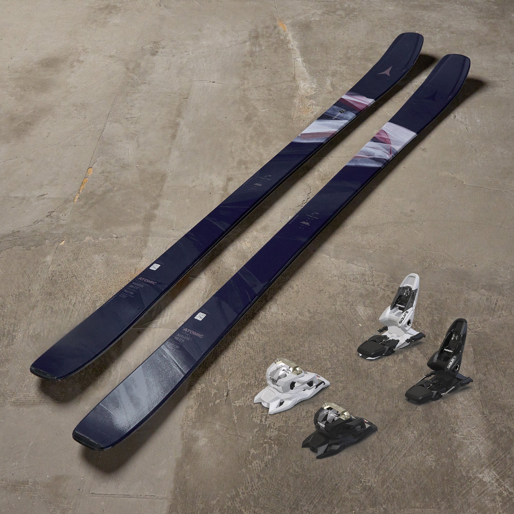 Atomic Maven 88 CTI Skis w/ Marker Squire 11 Bindings 2026 Atomic Maven 88 CTI Skis w/ Marker Squire 11 Bindings 2026