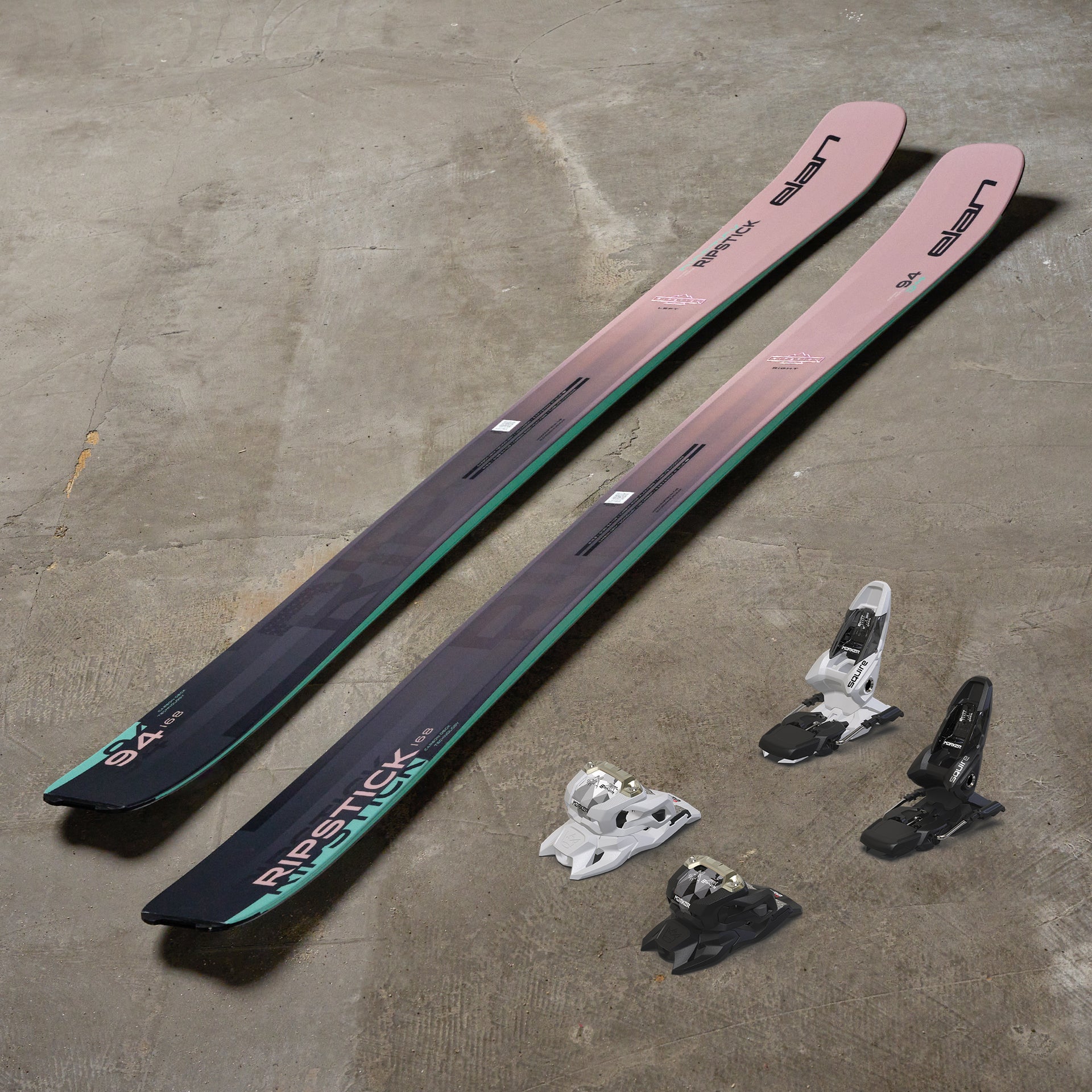 Elan Ripstick 94 W Skis w/ Marker Squire 11 Bindings 2026 // Women's – THE SKI MONSTER