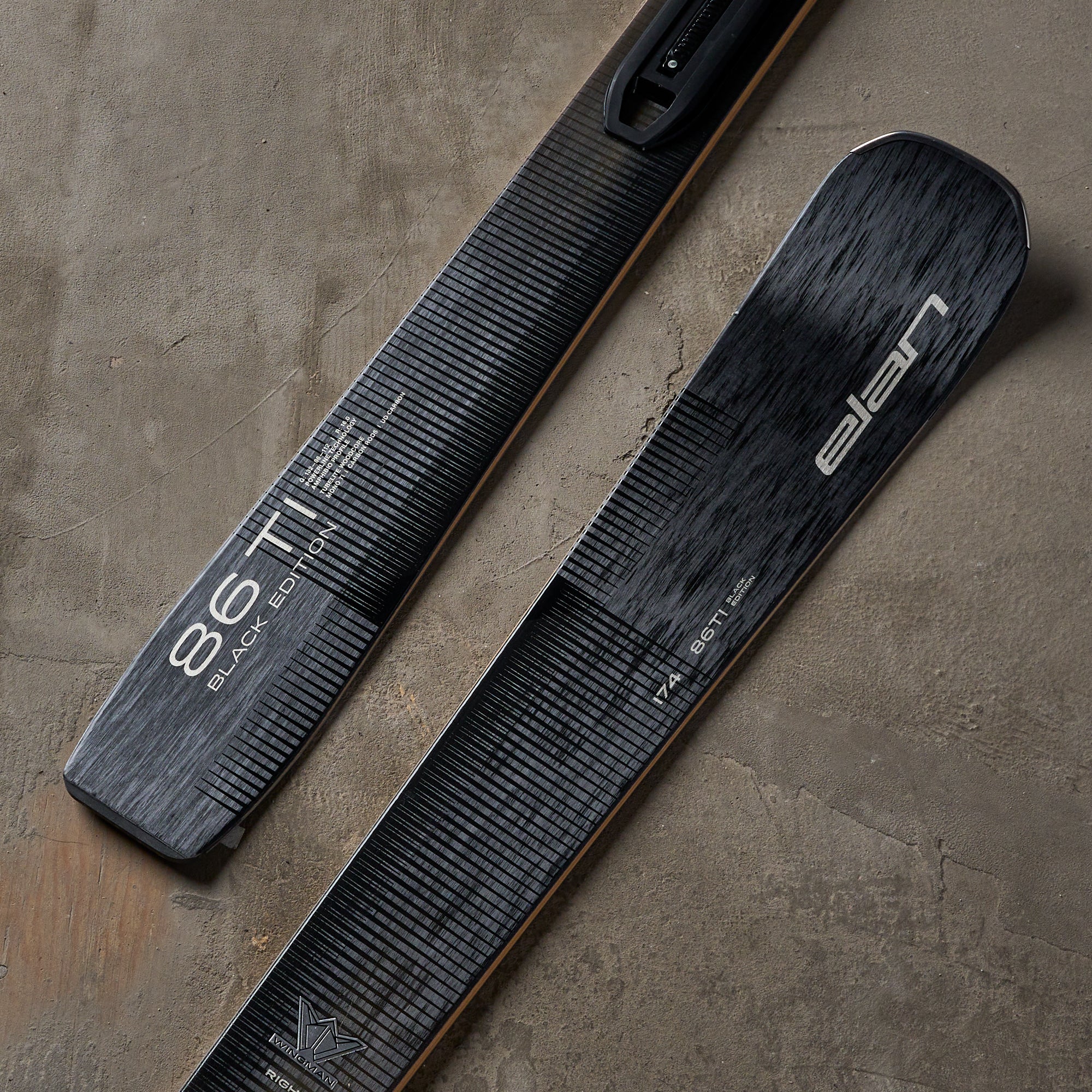 Elan Wingman 86 Black Edition Skis 2027 – THE SKI MONSTER