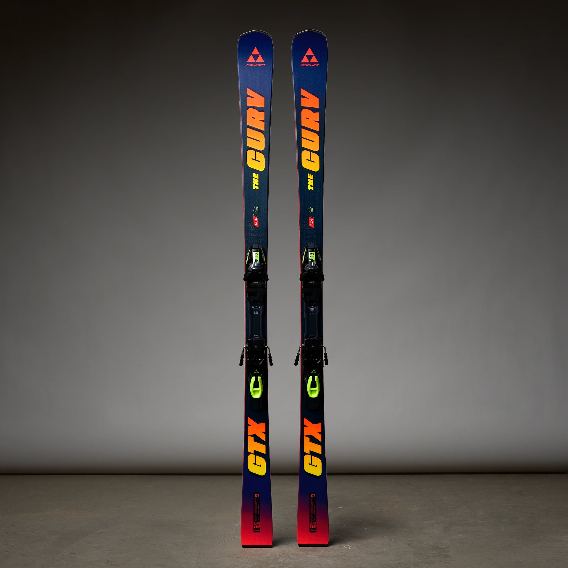 Fischer RC4 THE CURV PRO red - skis d'occasion Junior – Top N Sport