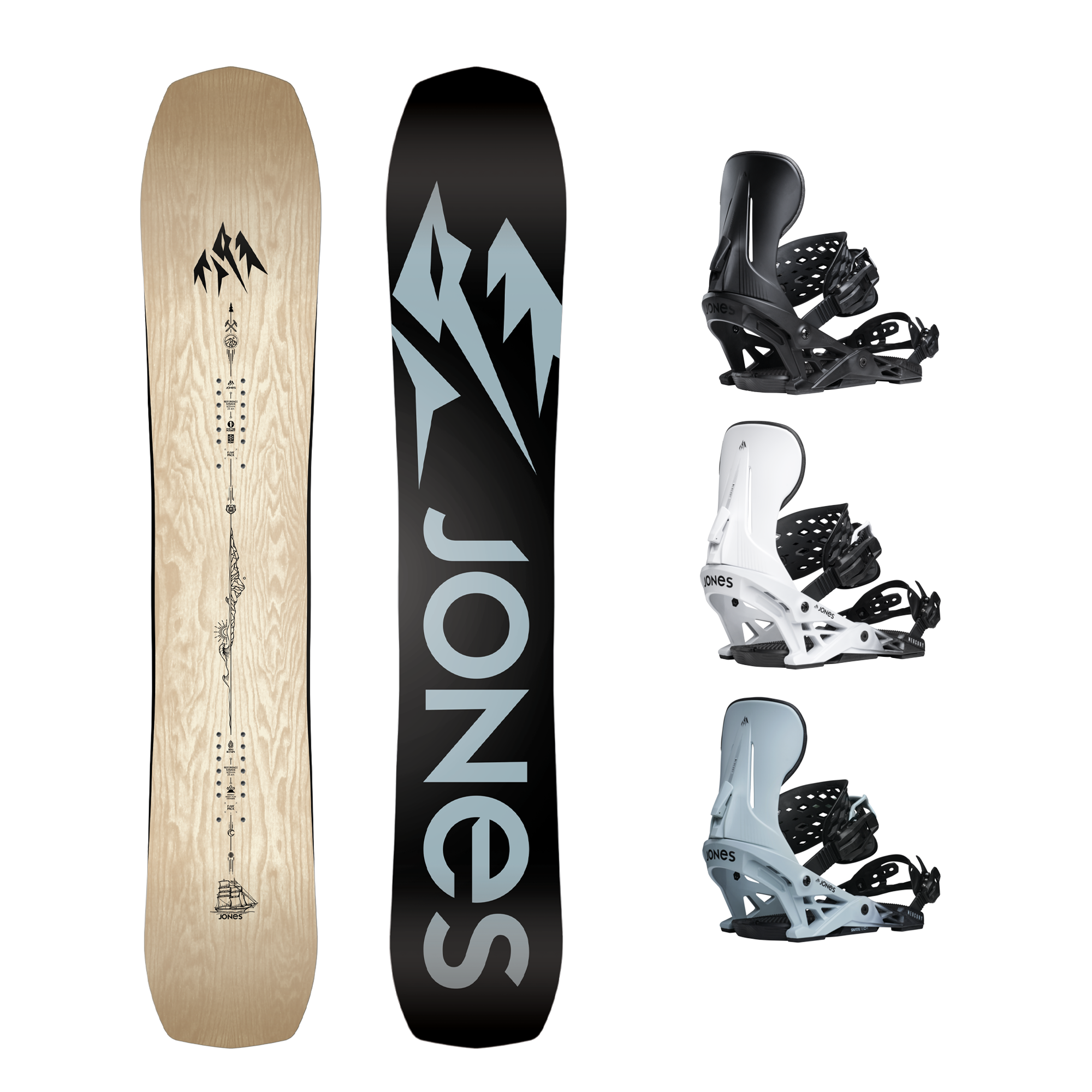 Jones Flagship Snowboard + Jones Mercury Binding Package 2026