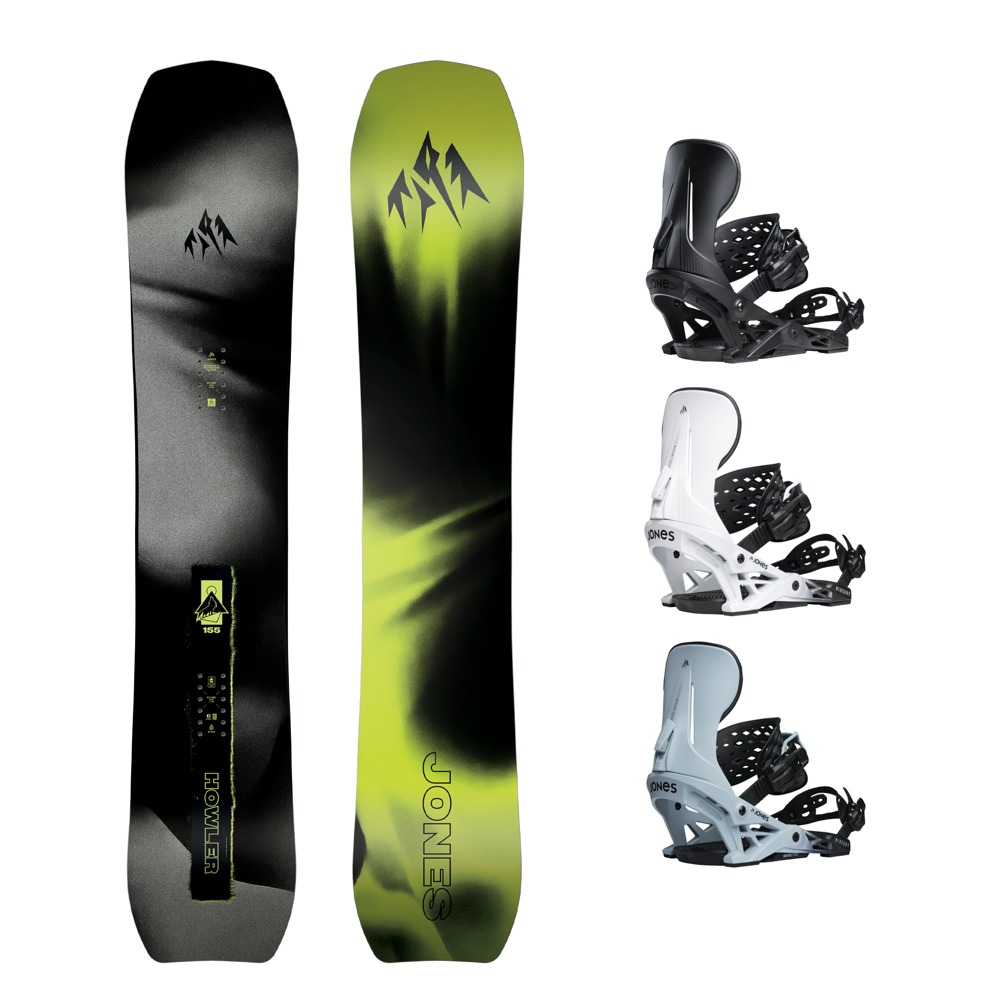 Jones Howler Snowboard + Jones Mercury Binding Package 2026 – THE