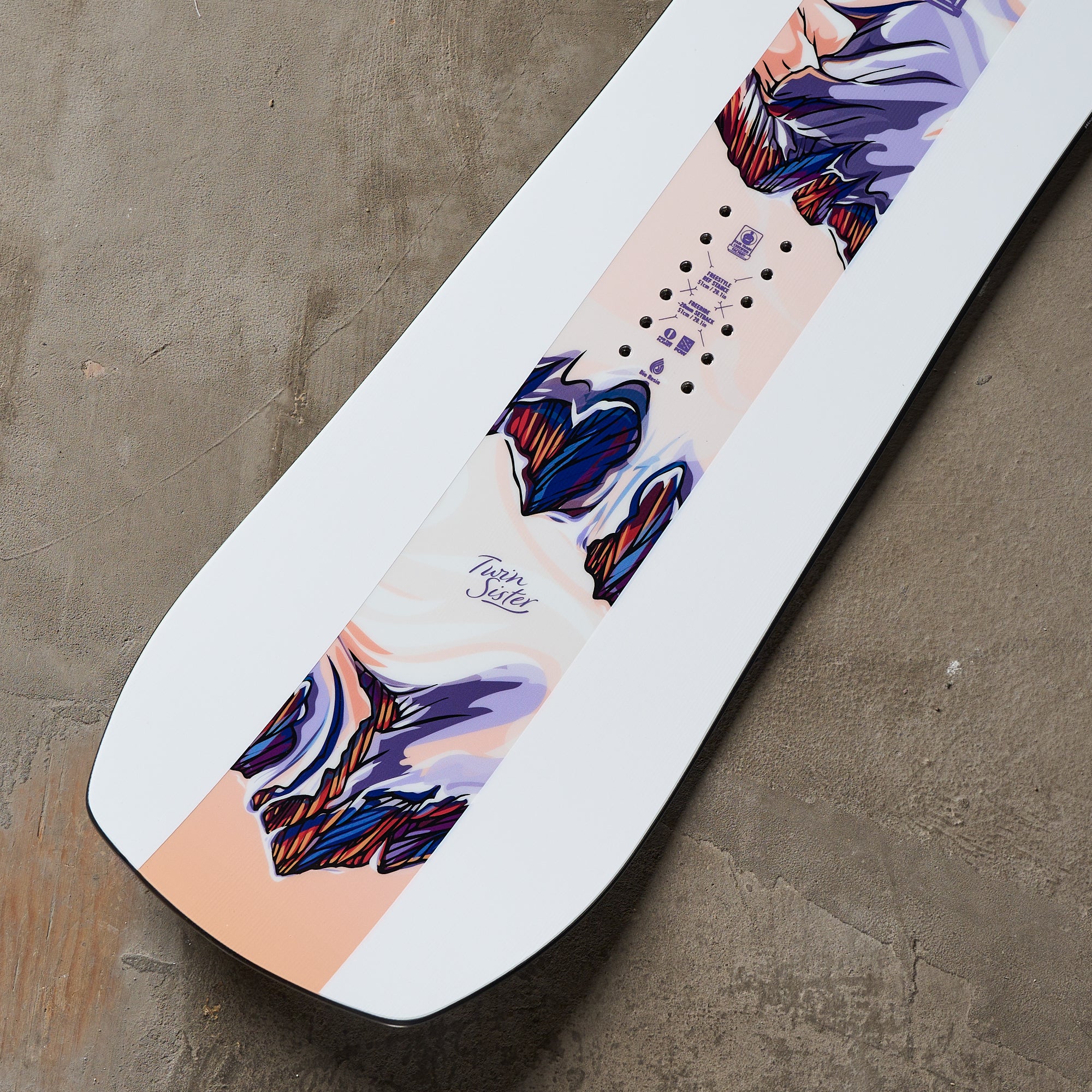 Jones Twin Sister Snowboard 2026 // Women's – THE SKI MONSTER