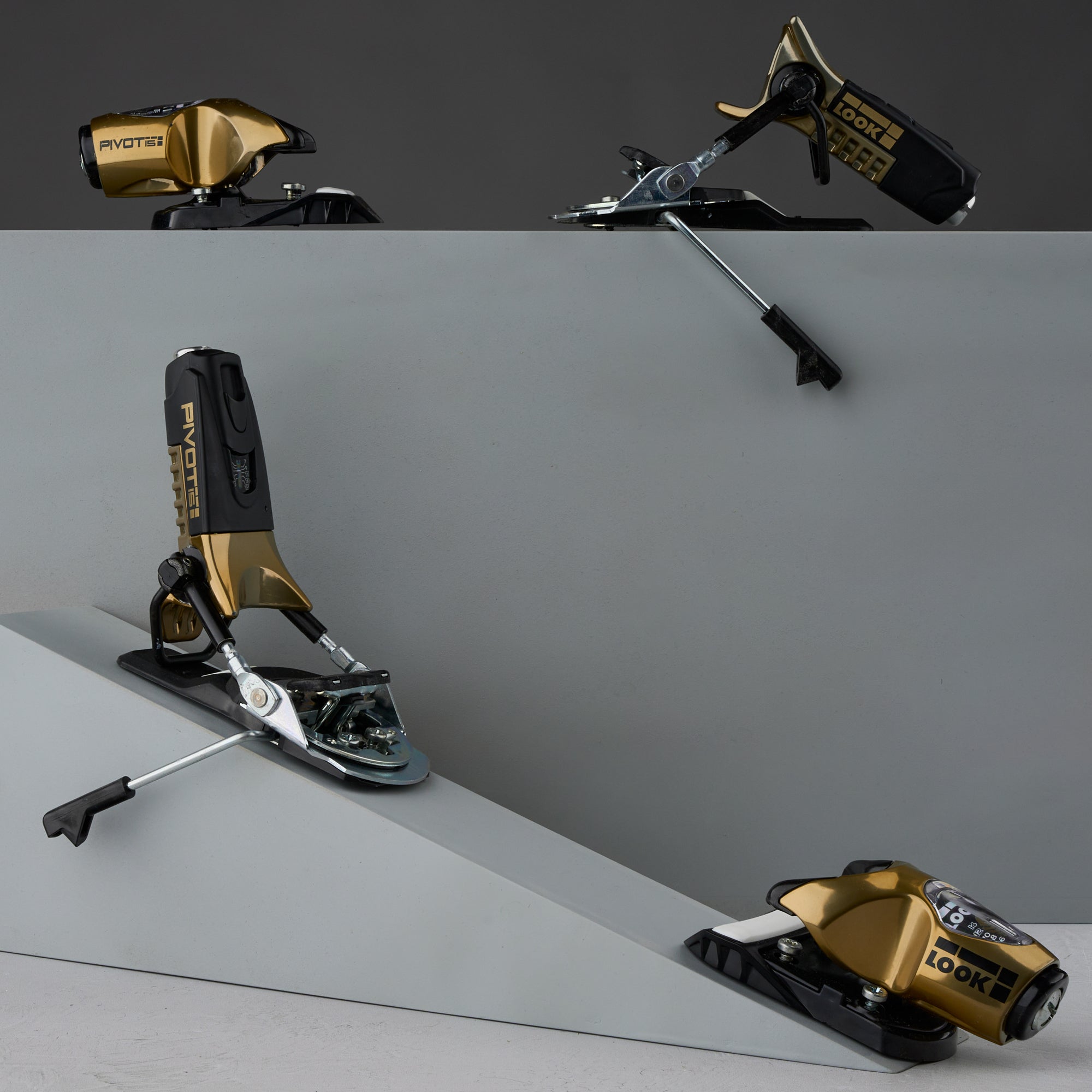 LOOK PIVOT 15 GW B95 Gold ビンディング 1 PAIRE Amazon.com : Look Pivot 15 GW Ski Bindings Gold 115mm