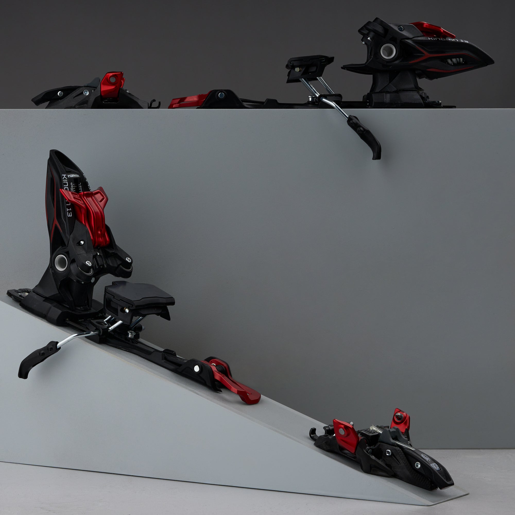 Marker Kingpin 13 125mmブレーキ 2022モデル 美品 MARKER マーカー テックビンディング KINGPIN 13 ブラック