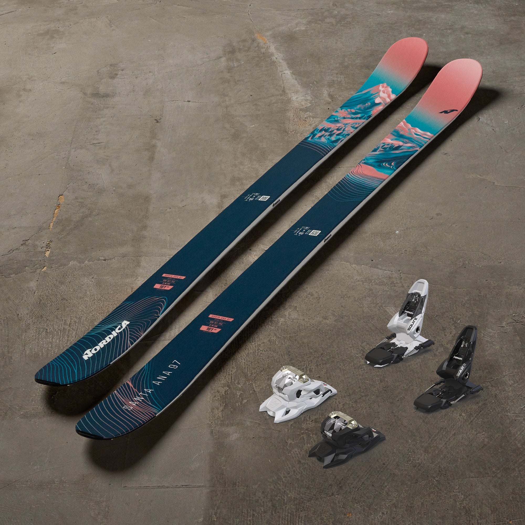 Nordica Santa Ana 97 Skis w/ Marker Squire 11 Bindings 2026