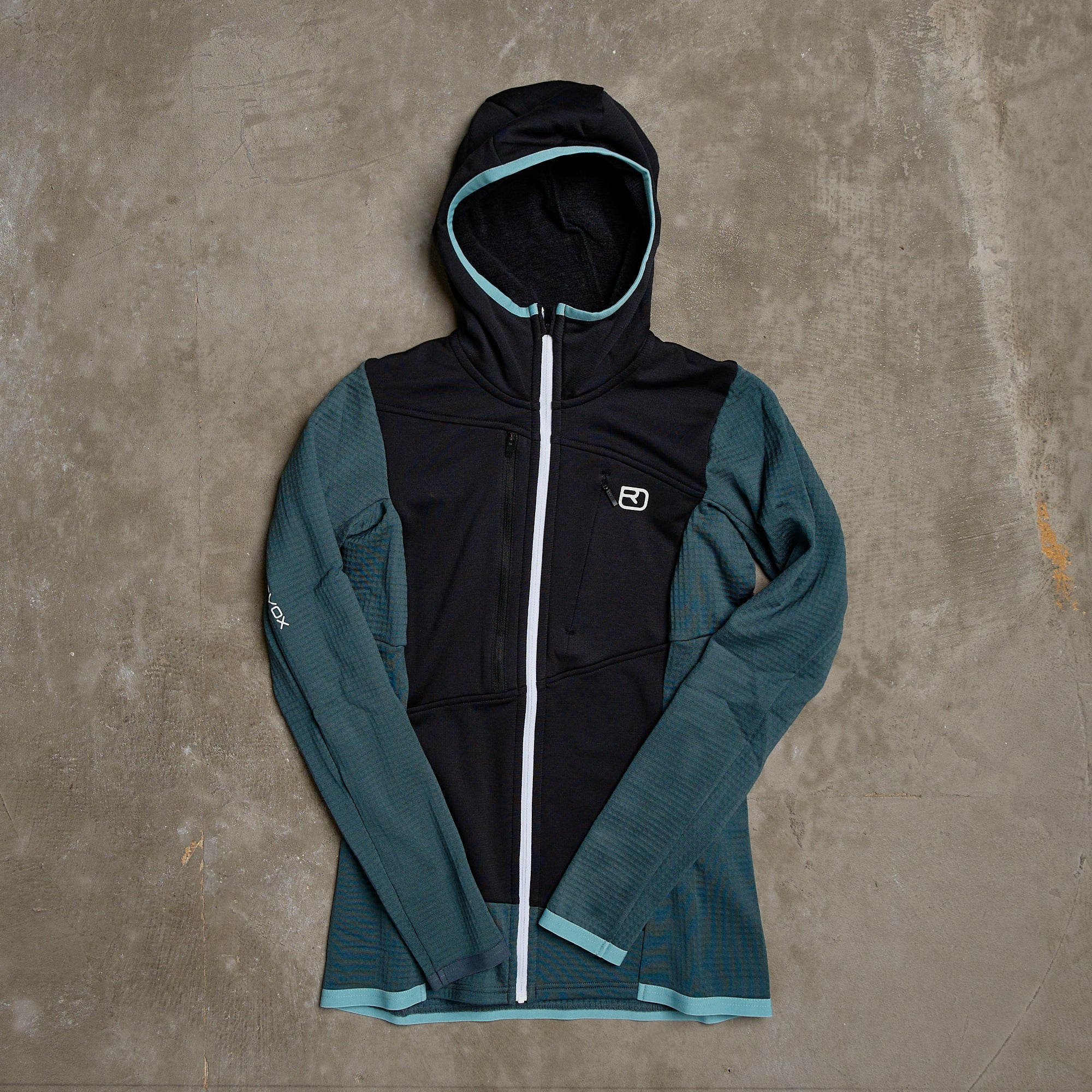 Duleda Jacket Ortovox Sweater Damen Ortovox Fleece Grid Hoody