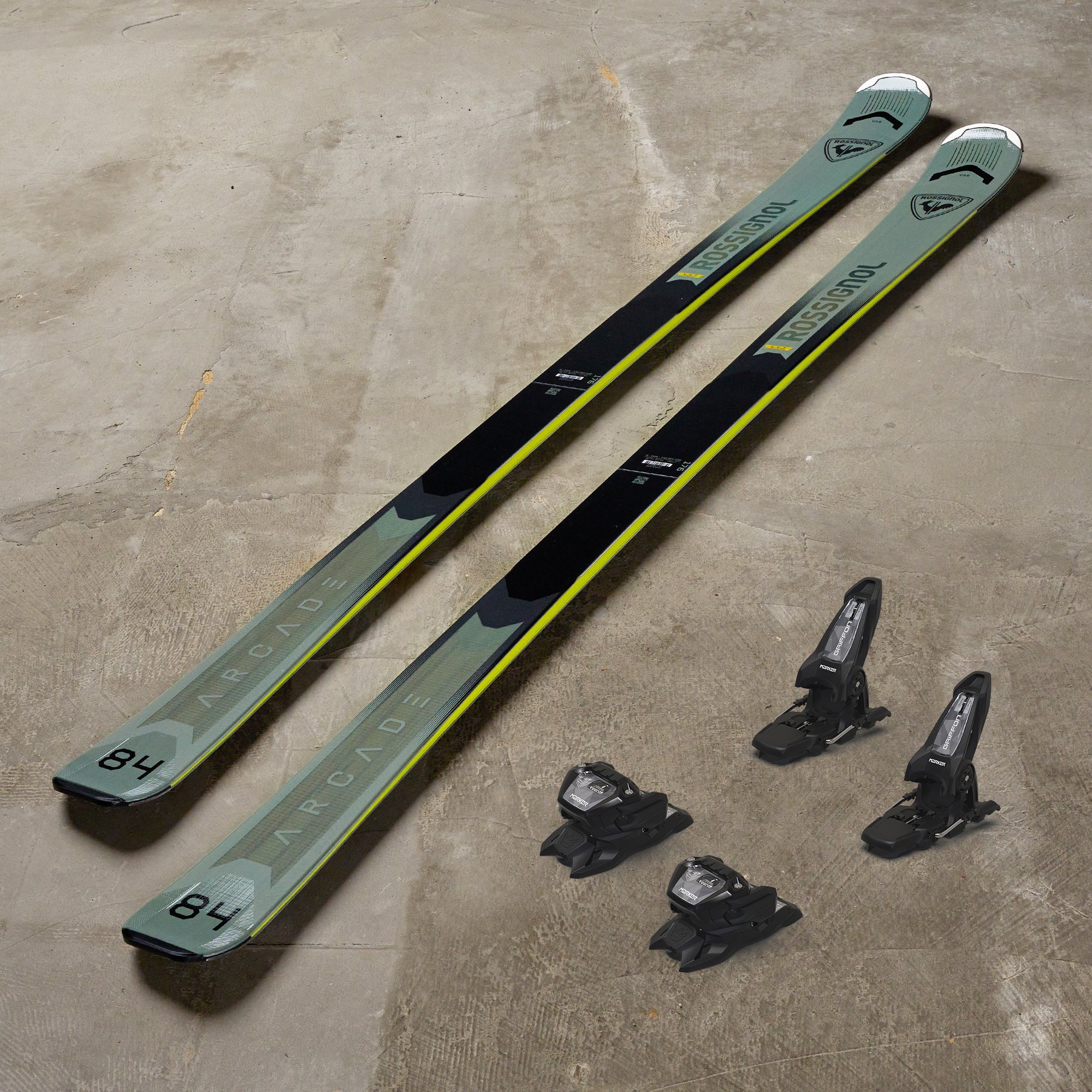 スキー板　122cm ROSSIGNOL Rossignol Arcade 84 Skis w/ Marker Griffon 13 Bindings 2026 – THE