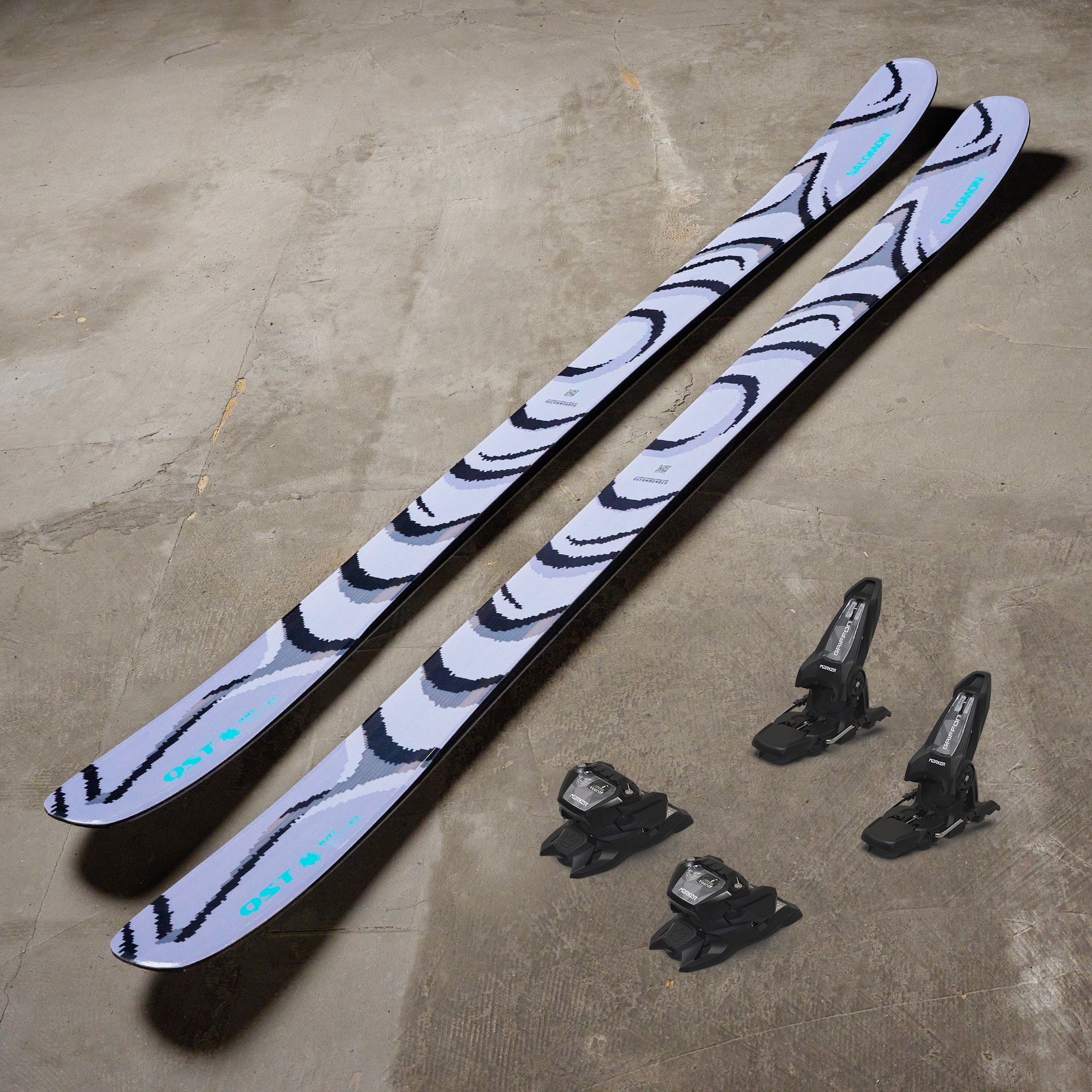 salomon filter skis Salomon QST 100 Skis w/ Marker Griffon 13 Bindings 2026