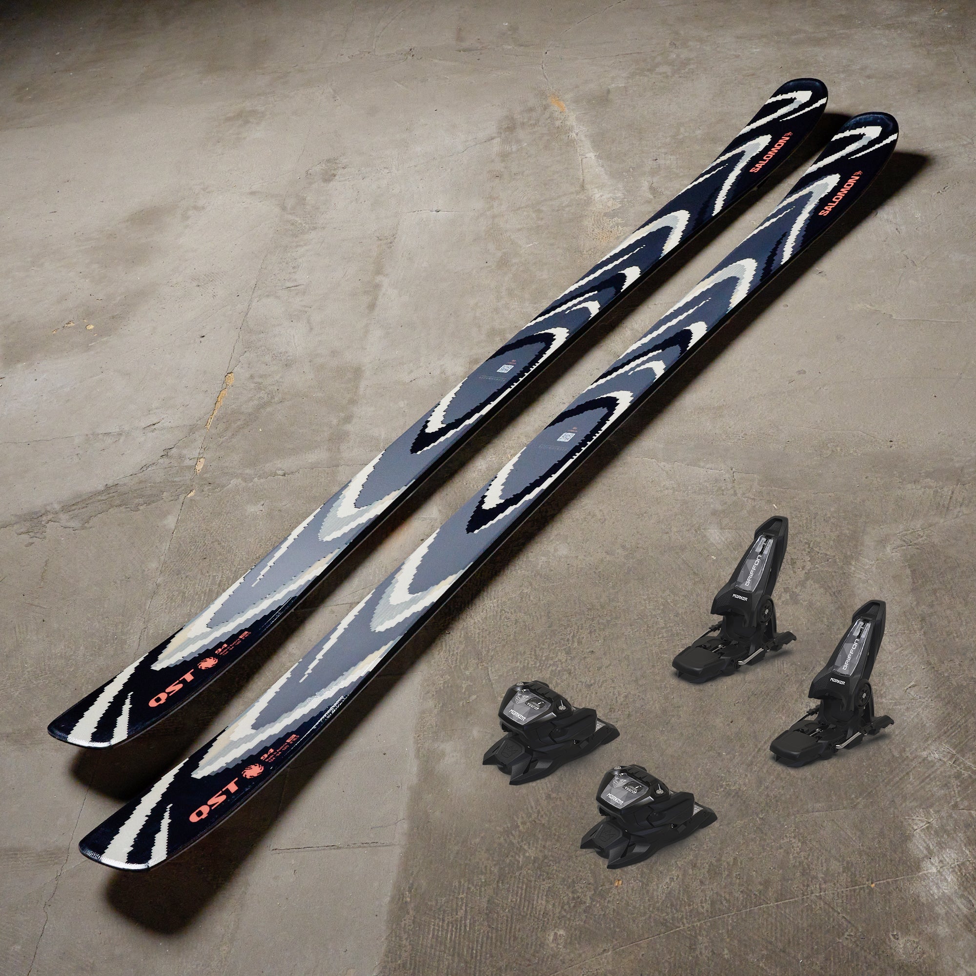 Salomon QST 94 Skis w/ Marker Griffon 13 Bindings 2026 – THE SKI