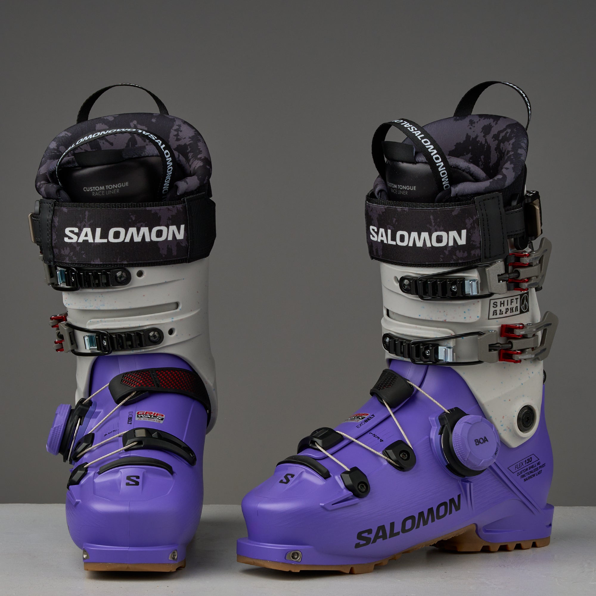 スキー SALOMON SHIFT ALPHA BOA 130 GW 2025 Salomon Shift Alpha BOA 130 Alpine Touring Ski Boots