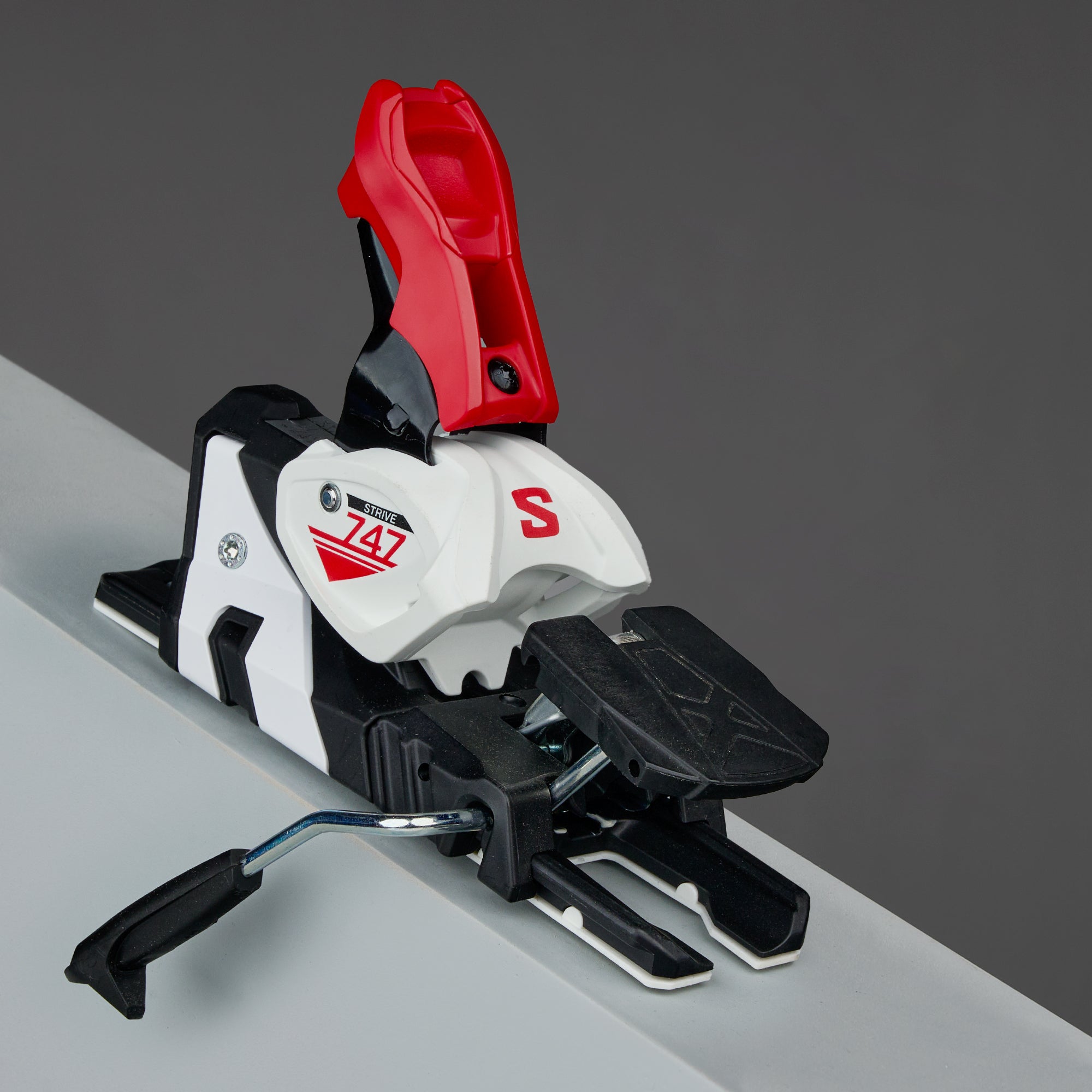 salomon 447 ski bindings Salomon Strive 16 MN 100mm / White/Fiery Red