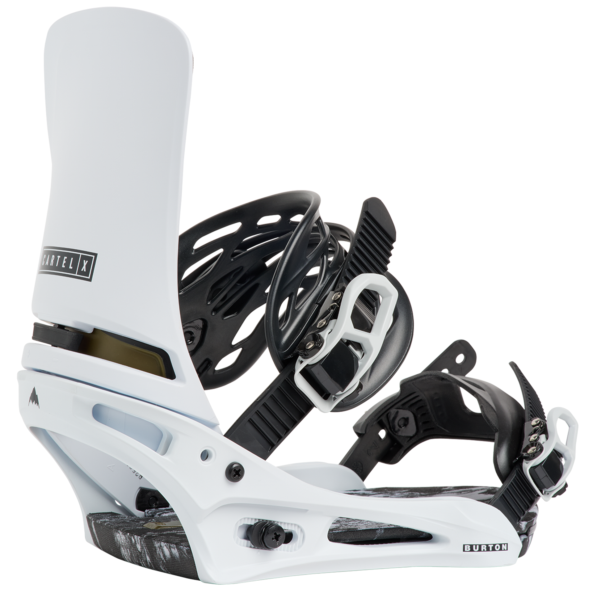BURTON CARTEL X ビンディング ホワイト Burton Cartel X Re:Flex Snowboard Bindings 2027 – THE SKI MONSTER