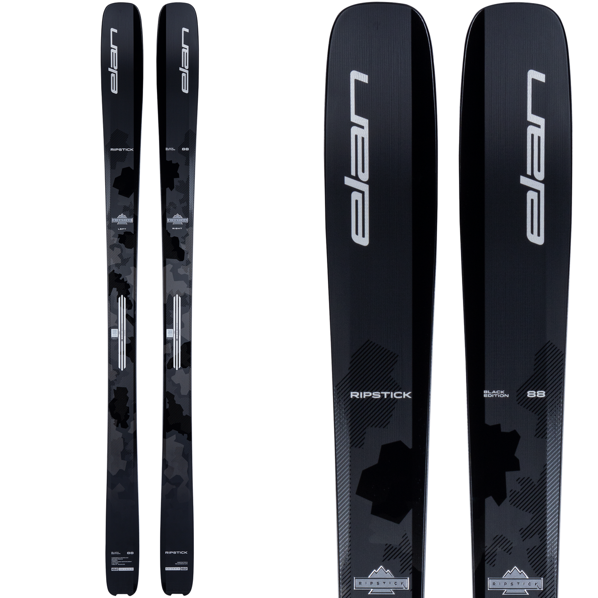 Elan Ripstick 88 Black Edition Skis 2027 – THE SKI MONSTER