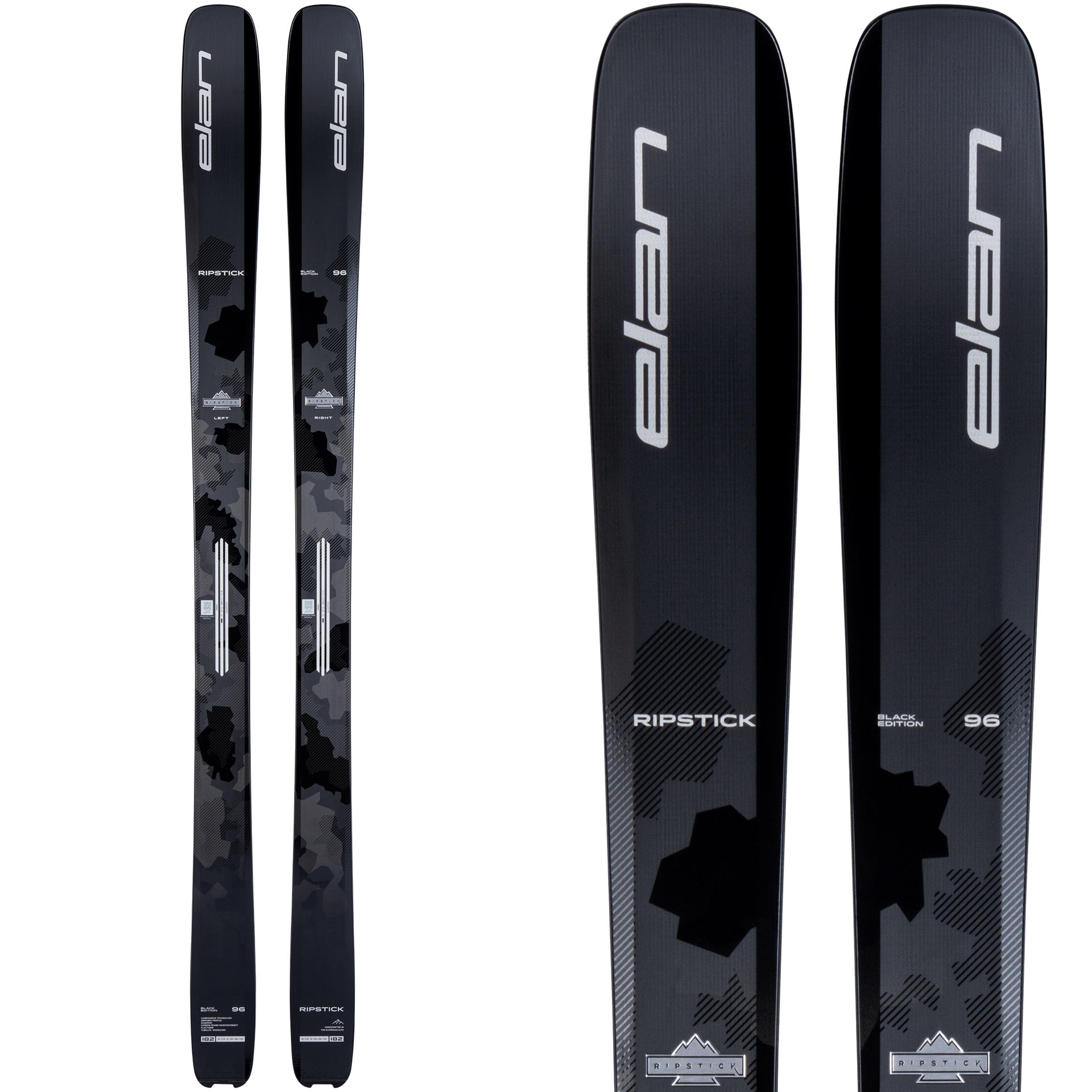 Elan Ripstick 96 Black Edition Skis 2027 – THE SKI MONSTER