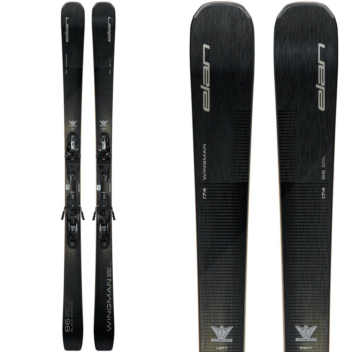 Elan Wingman 86 Black Edition Skis 2027 – THE SKI MONSTER