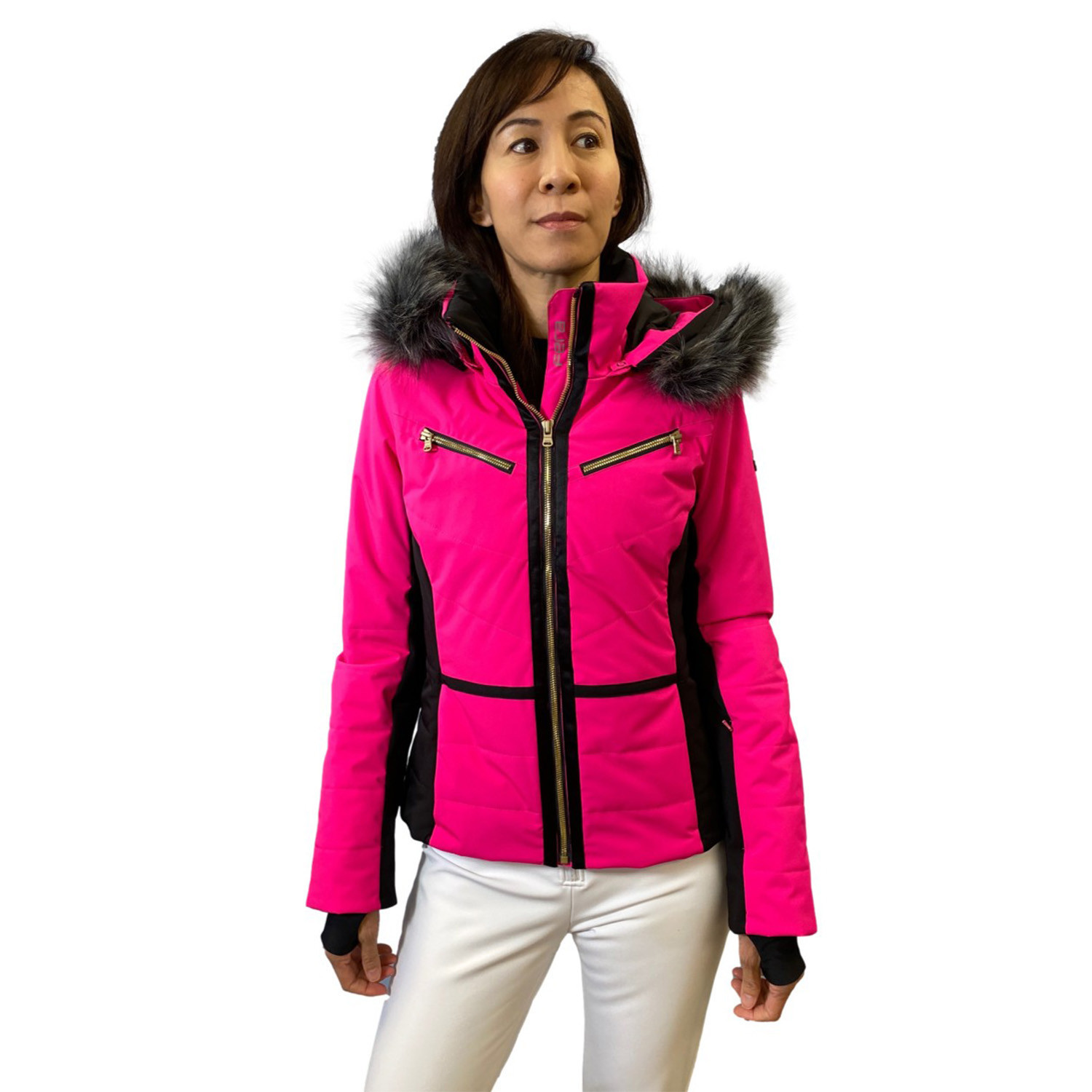 Fera Lily Faux Fur Jacket // Women's | The Ski Monster
