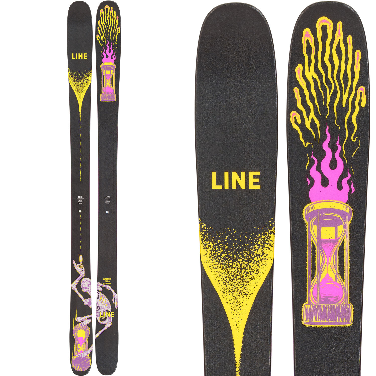 Line Chronic Skis 2023 The Ski Monster