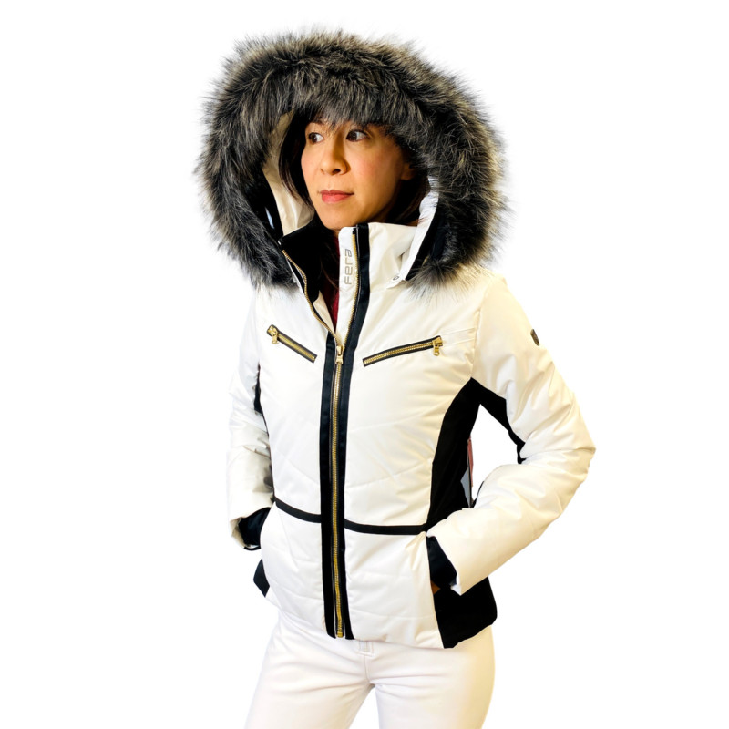 Fera Lily Faux Fur Jacket // Women's | The Ski Monster