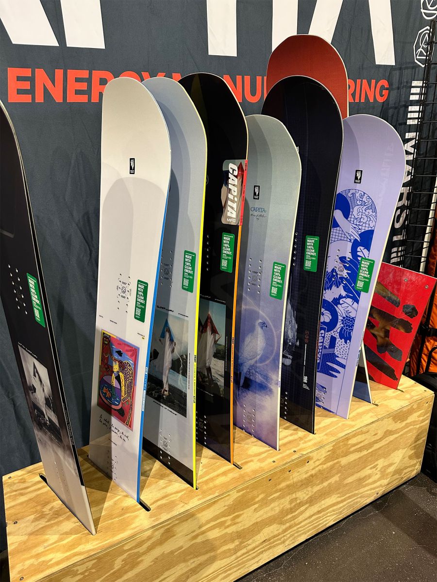 Capita Snowboards Providence Booth 2024
