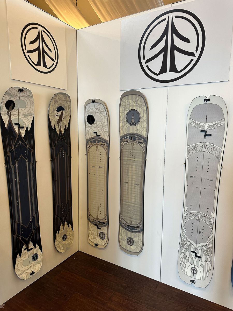 Cardiff Snowboards Interlude Booth 2024