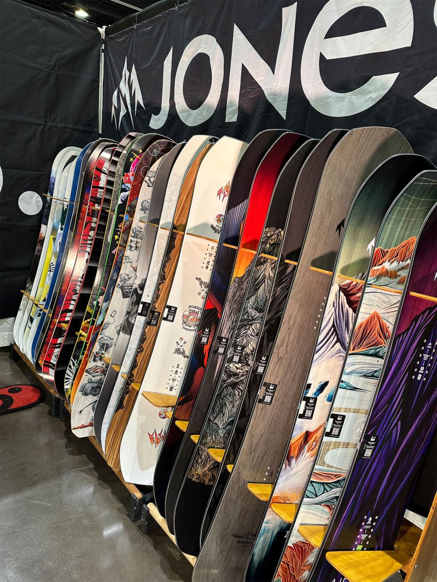 Jones Snowboards Providence Booth 2024