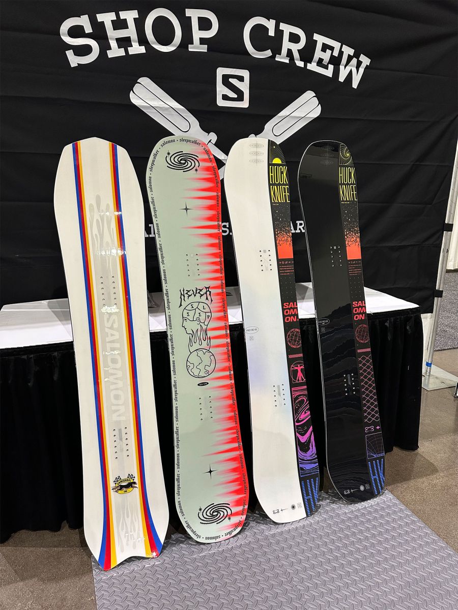 Salomon Snowboards Men's Boards Providence Booth 2024