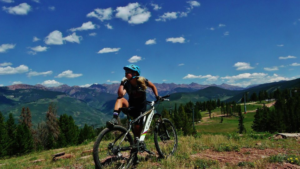 Colorado Mountain Biking View
