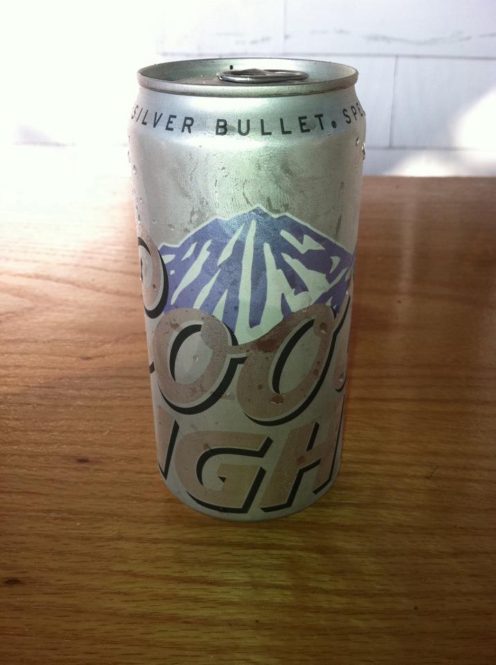 Coors Light Special Edition Can 2012