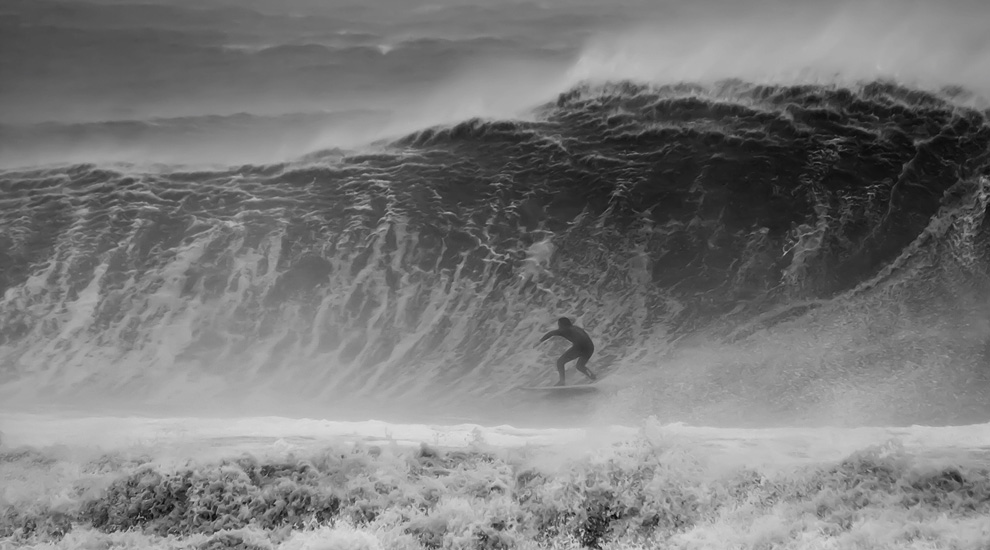 Surfing Hurricane Sandy, Epic Waves