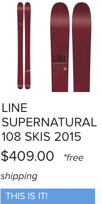 Line Skis Supernatural Cyber Monday