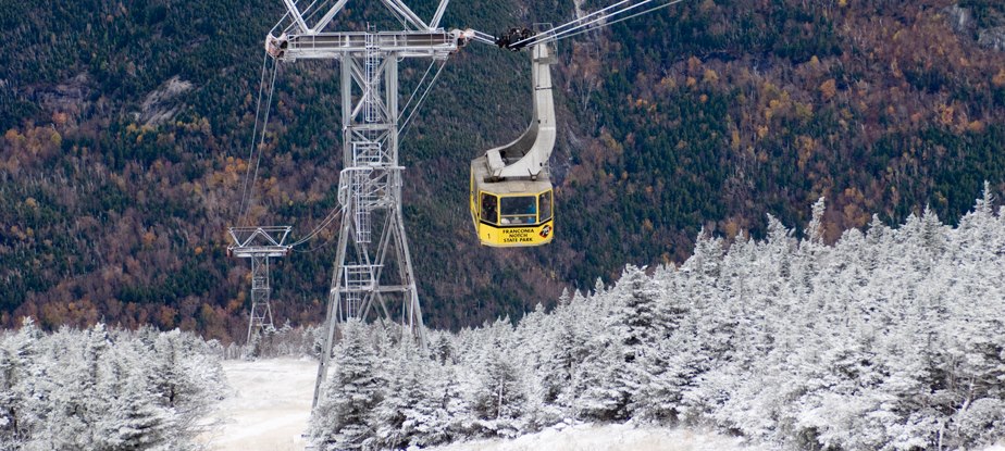 Cannon Mountain, New Hampshire, Snow Making, Early Season