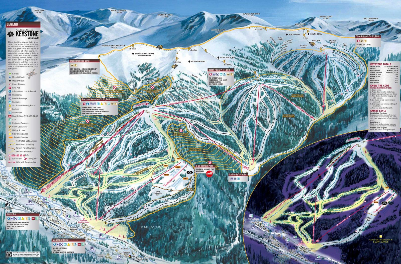 Keystone Colorado (US) Location, Map and Directions