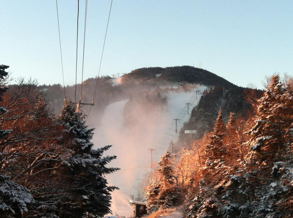 Killington, Vermont, Snow Making, Early Season