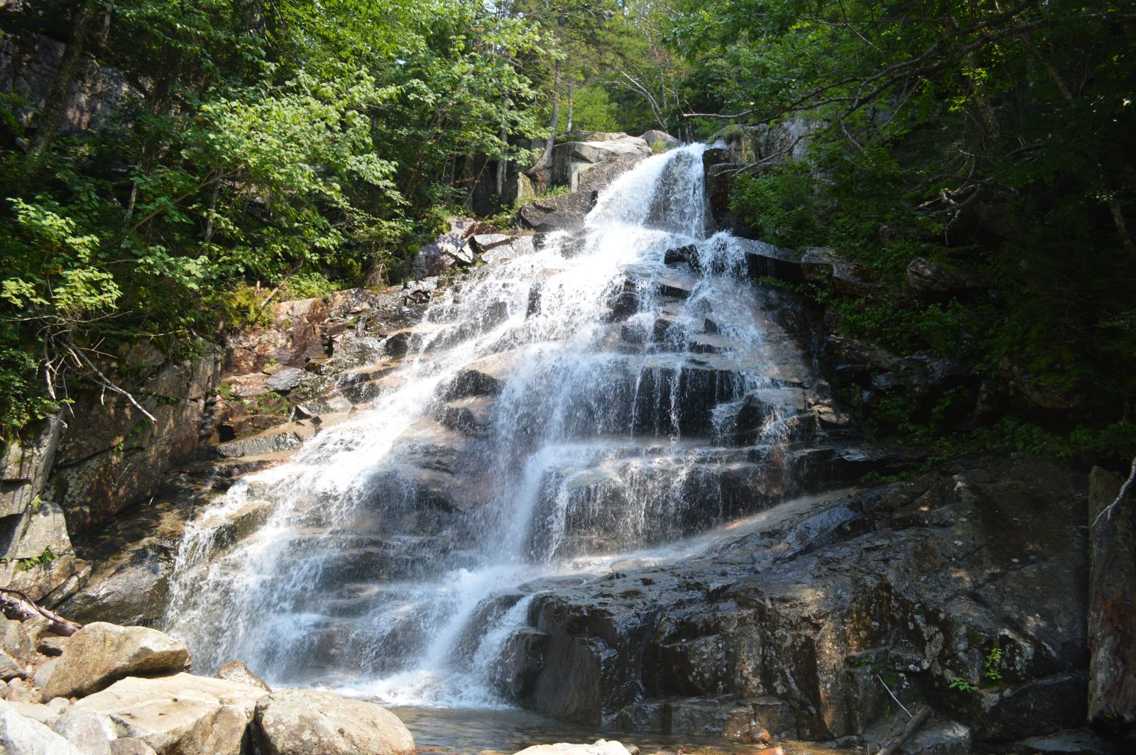 New Hampshire, Hiking, Waterfalls, Mt. Lafayette