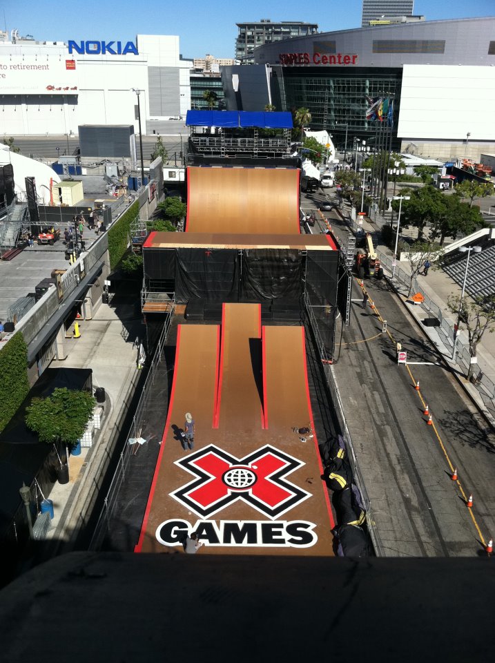 Summer X Games, Big Air Jump, Skate, BMX, 2012