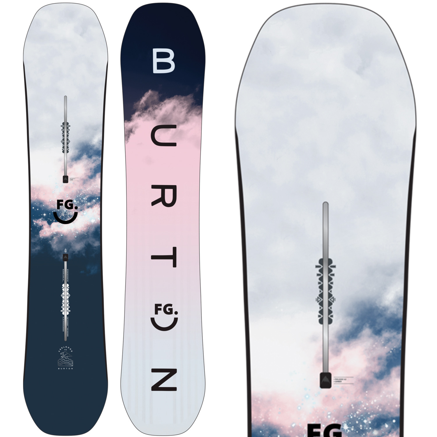 Zachte voeten Verdienen Voorstellen Burton Feelgood Flying V Snowboard 2022 // Women's