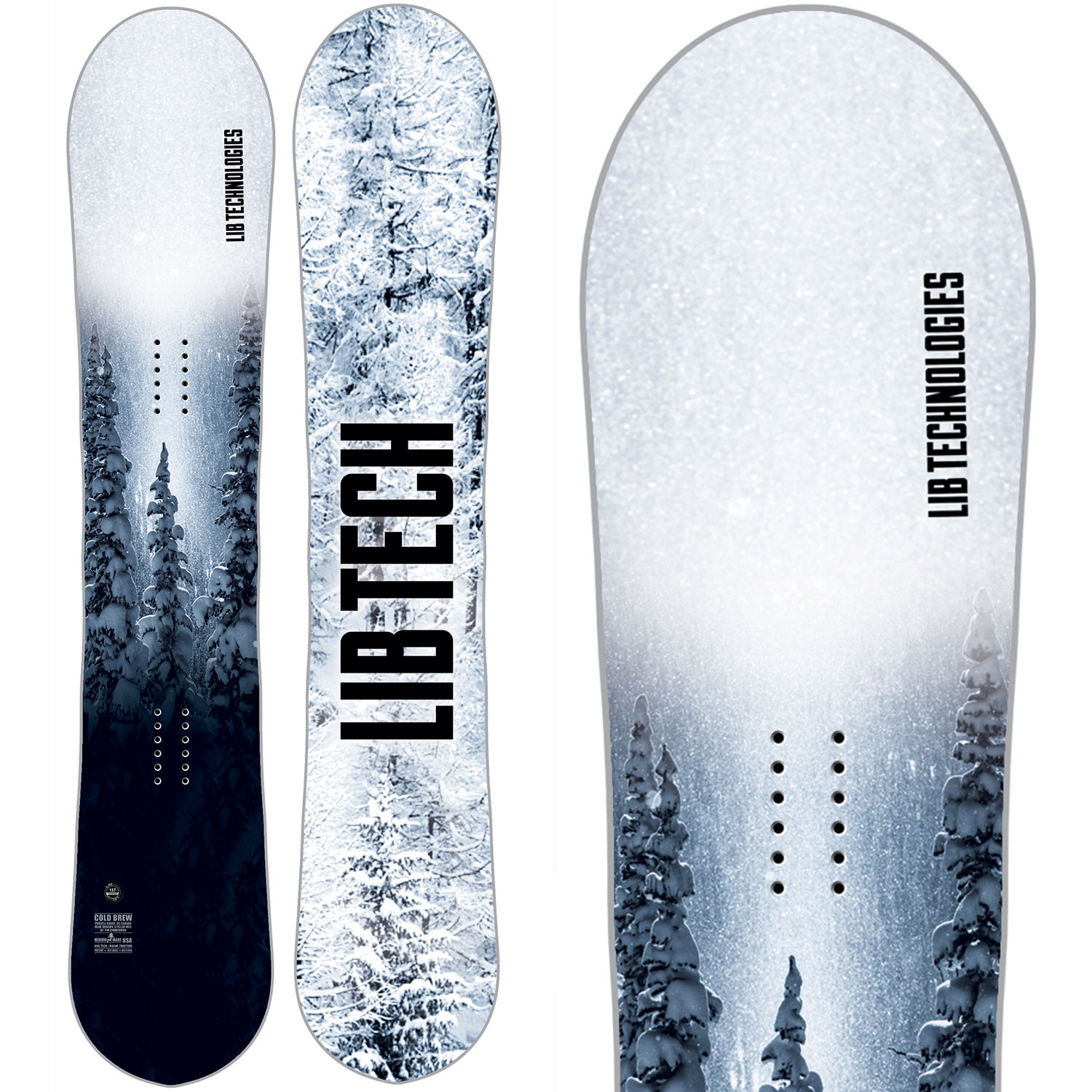 Schat Hub Kanon Lib Tech Cold Brew Snowboard 2023 | The Ski Monster